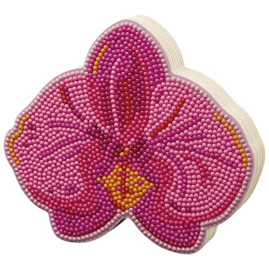 6" Pink Orchid Diamond Art Kit by Make Market®
